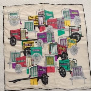 Japan Sheer Silk Exhibition Scarf